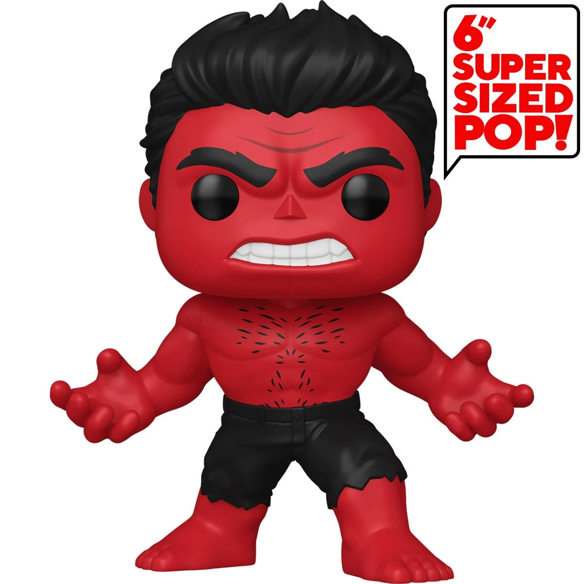 Funko Pop! Captain America: Brave New World Red Hulk Super 6-Inch Vinyl Figure #1366