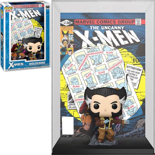 Funko Pop! X-Men: Days of Future Past (1981) Wolverine Comic Cover Figure #50 with Case