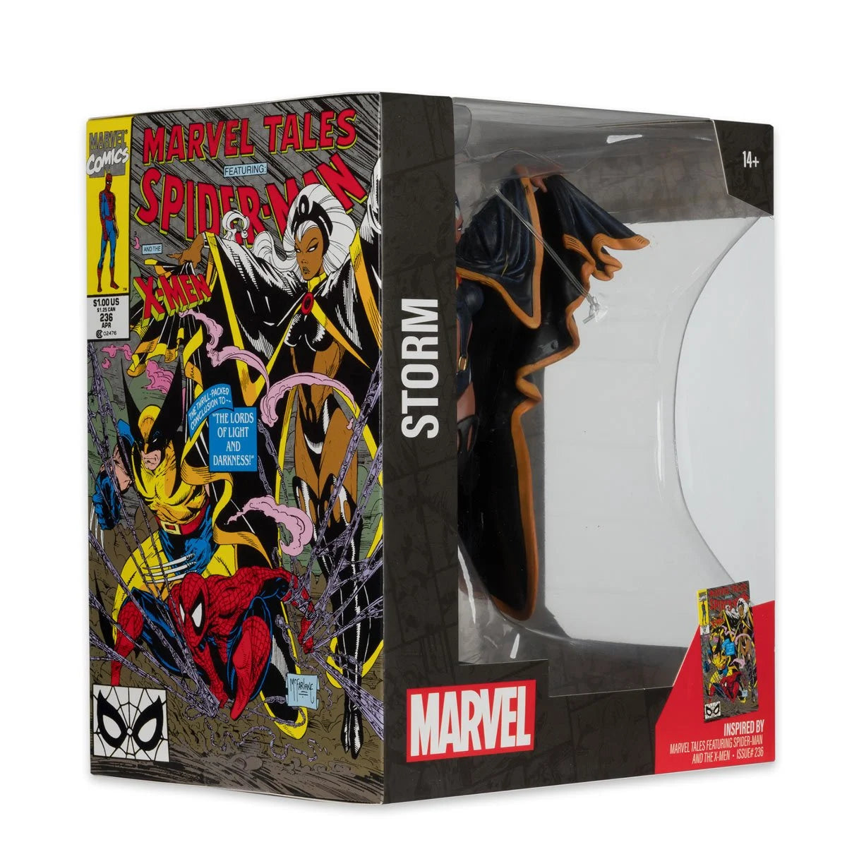 Marvel Storm Marvel Tales Featuring Spider-Man and the X-Men #236 1:10 Scale Posed Figure with Scene