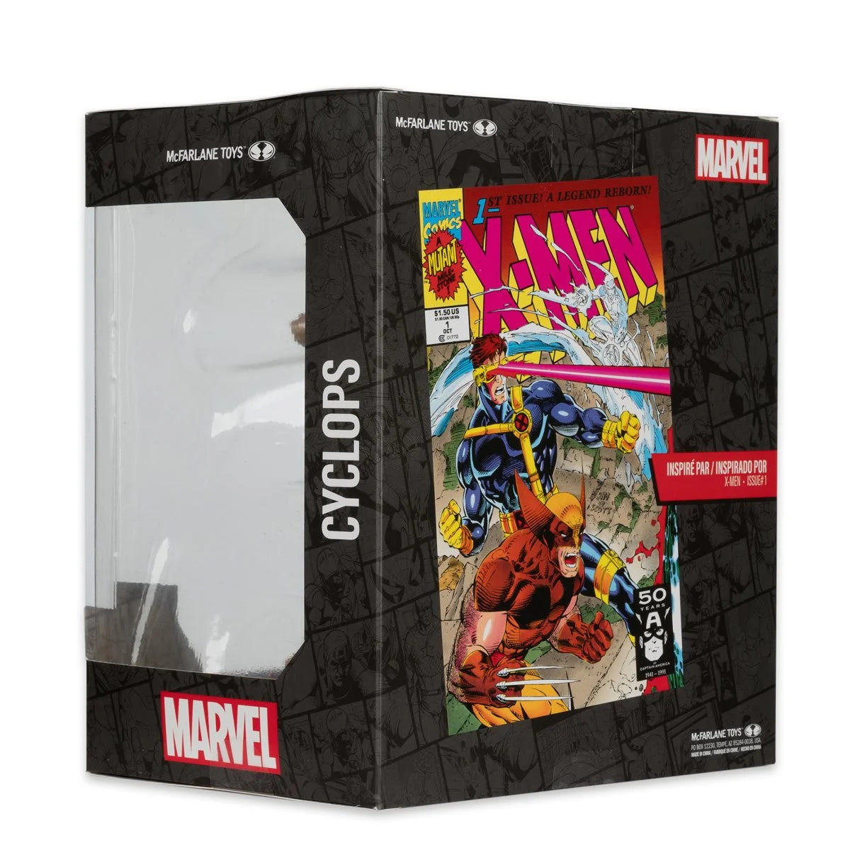 Marvel Cyclops X-Men #1 1:10 Scale Posed Figure with Scene
