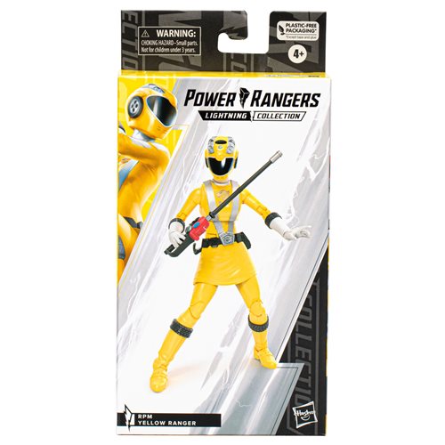 Power Rangers Lightning Collection RPM Yellow Ranger 6-Inch Action Figure