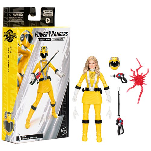 Power Rangers Lightning Collection RPM Yellow Ranger 6-Inch Action Figure