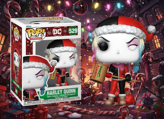 Funko Pop! DC Comics Holiday 2024 Harley Quinn Vinyl Figure #529