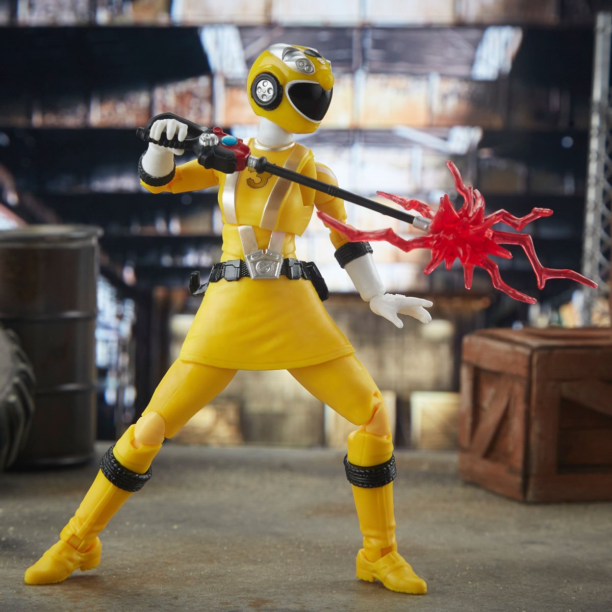 Power Rangers Lightning Collection RPM Yellow Ranger 6-Inch Action Figure