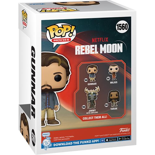 Funko Pop! Rebel Moon Gunnar Vinyl Figure #1560