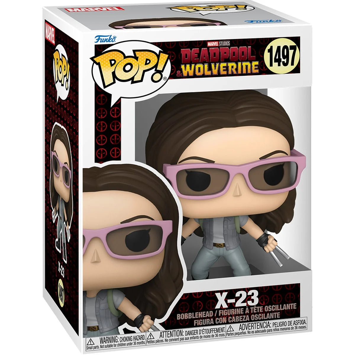 Funko Pop! Deadpool & Wolverine X-23 with Sunglasses Vinyl Figure #1497