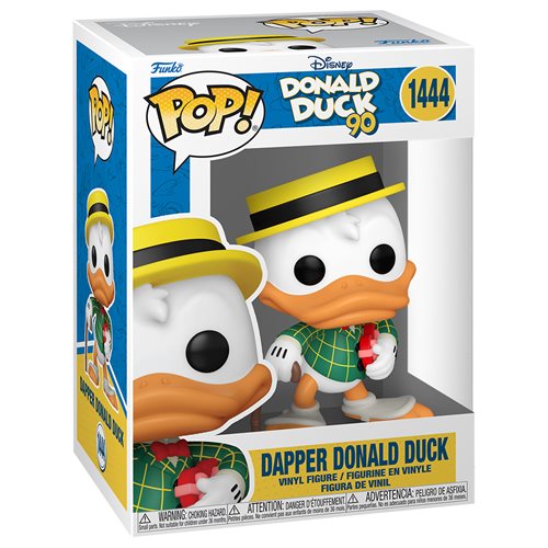 Funko Pop! Disney Donald Duck 90th Anniversary Dapper Donald Duck Vinyl Figure #1444