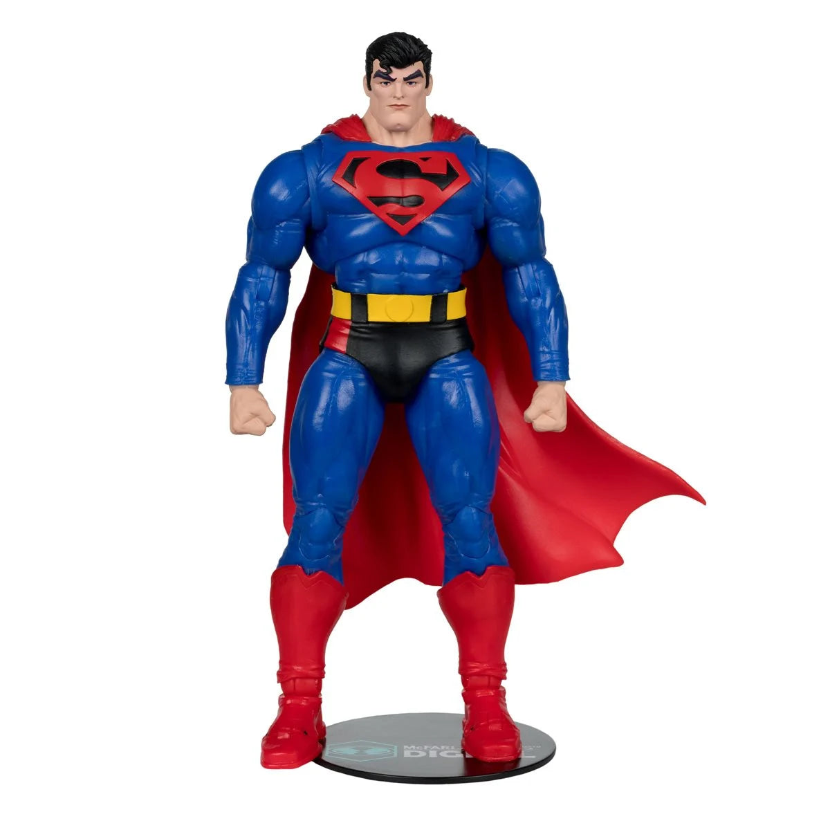 DC Direct Superman Our Worlds at War 7-Inch Scale Action Figure with McFarlane Toys Digital Collectible