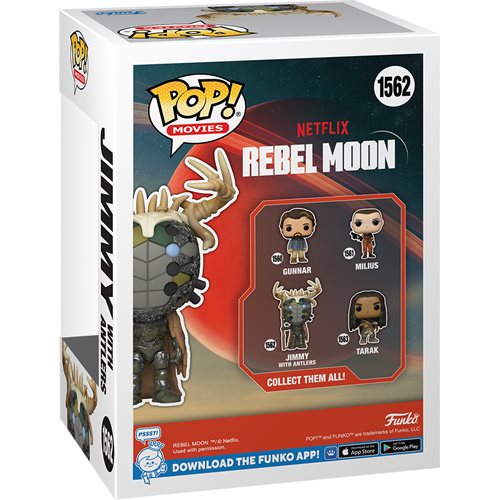 Funko Pop! Rebel Moon Jimmy with Antlers Vinyl Figure #1562