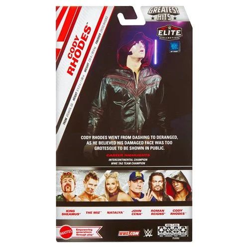 WWE Elite Greatest Hits 2025 Cody Rhodes Action Figure
