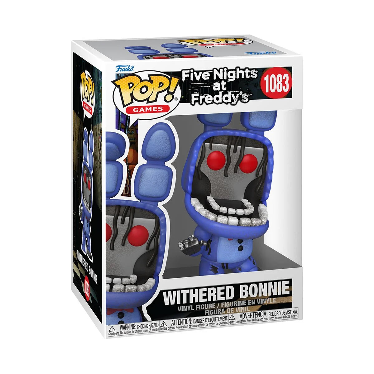 Funko Pop! Five Nights at Freddy's Withered Bonnie Vinyl Figure #1083
