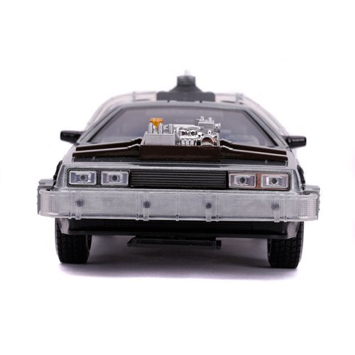 Back to the Future 3 Time Machine 1:24 Scale Die-Cast Metal Vehicle with Lights by Jada
