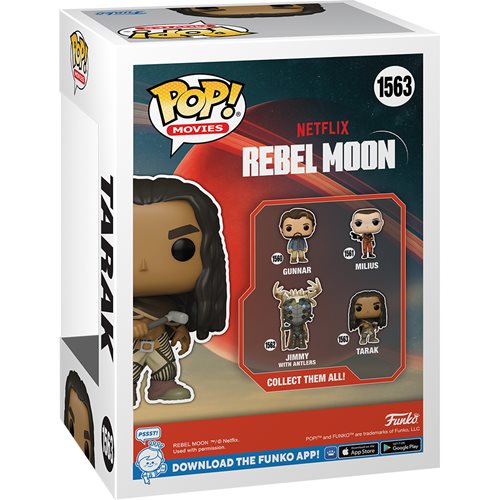 Funko Pop! Rebel Moon Tarak Vinyl FIgure #1563