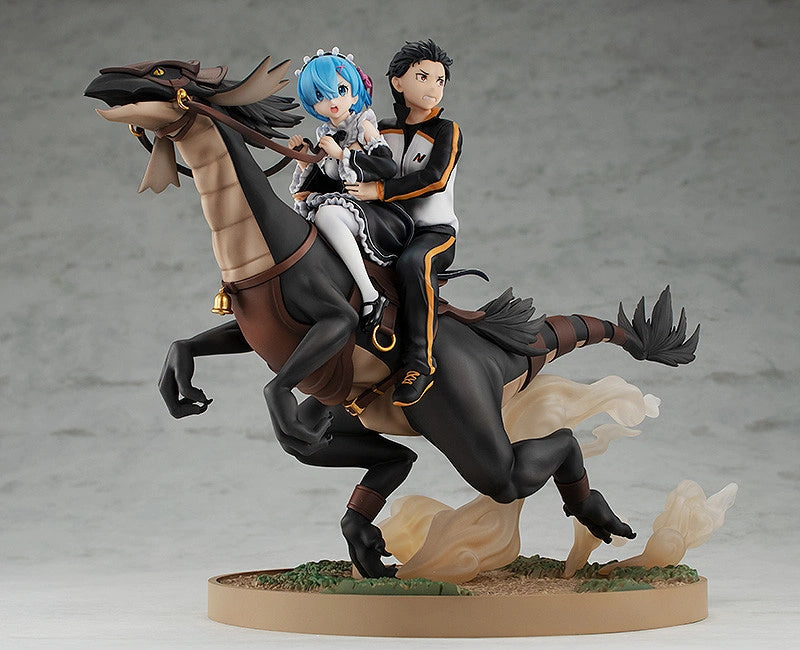 Rem & Subaru: Attack on the White Whale Ver. Statue