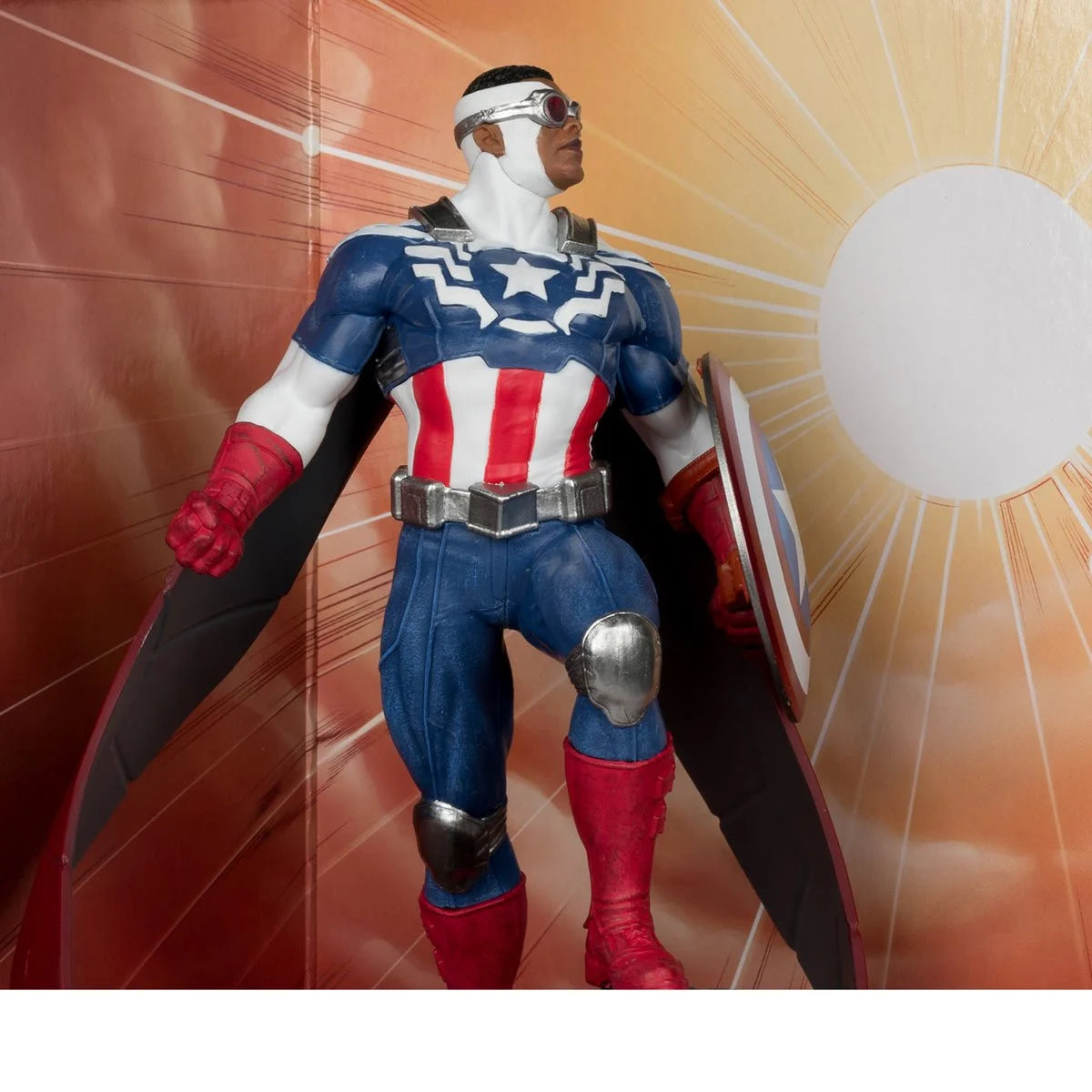 Marvel Captain America All-New Captain America #1 1:10 Scale Posed Figure with Scene