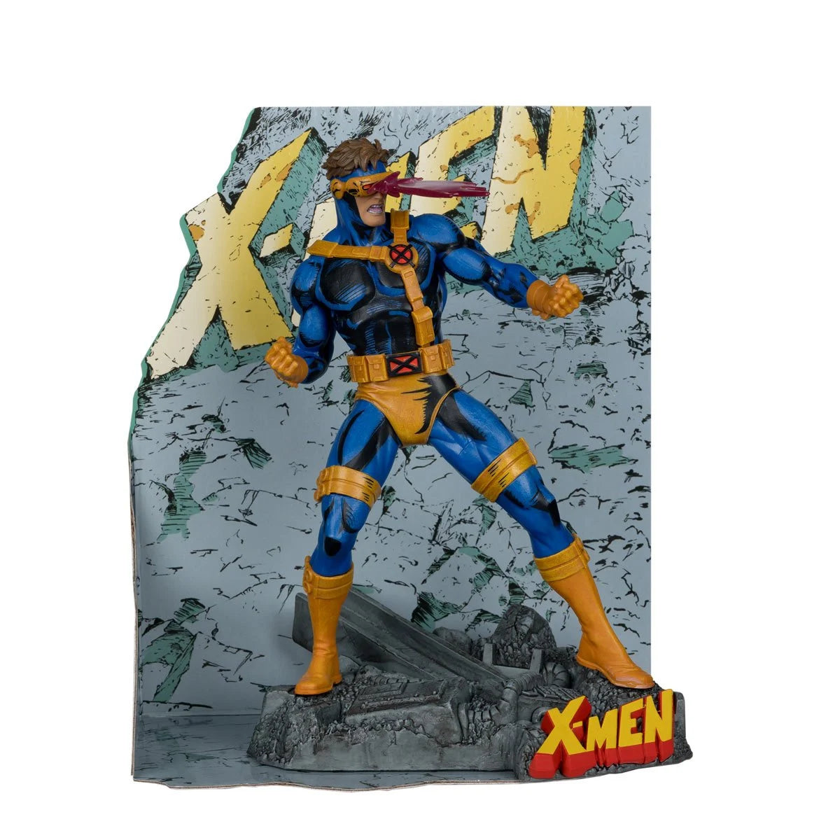 Marvel Cyclops X-Men #1 1:10 Scale Posed Figure with Scene