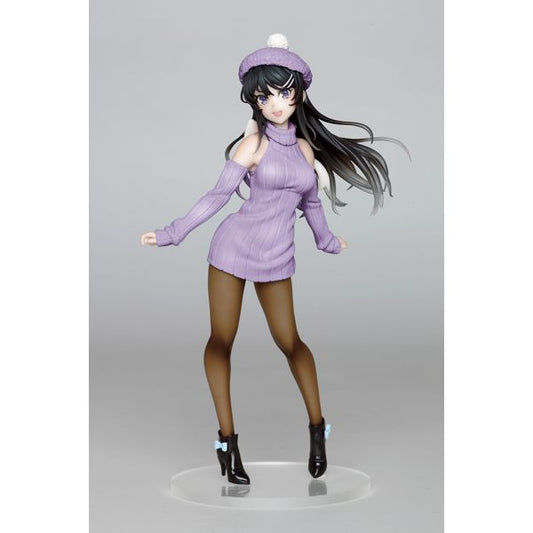 Rascal Does Not Dream of Bunny Girl Senpai Mai Sakurajima Knit One-piece Renewal Edition Coreful Figure