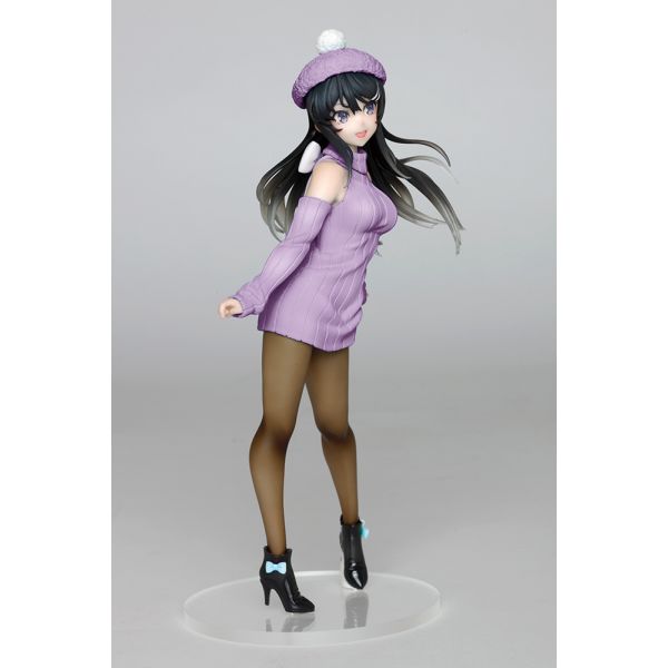 Rascal Does Not Dream of Bunny Girl Senpai Mai Sakurajima Knit One-piece Renewal Edition Coreful Figure