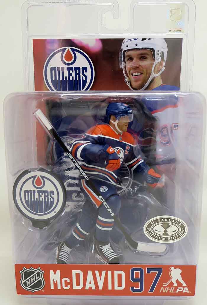 McFarlane's Sports Picks Connor McDavid (Edmonton Oilers) NHL 7" Figure PLATINUM EDITION