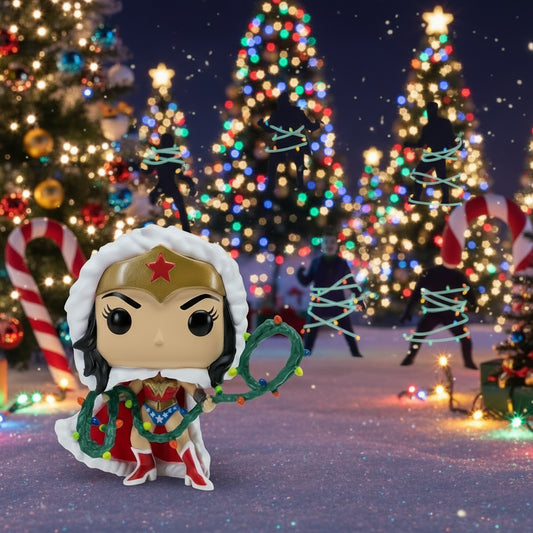 Funko Pop! DC super Heroes Wonder Woman with String Light Lasso Vinyl Figure #354