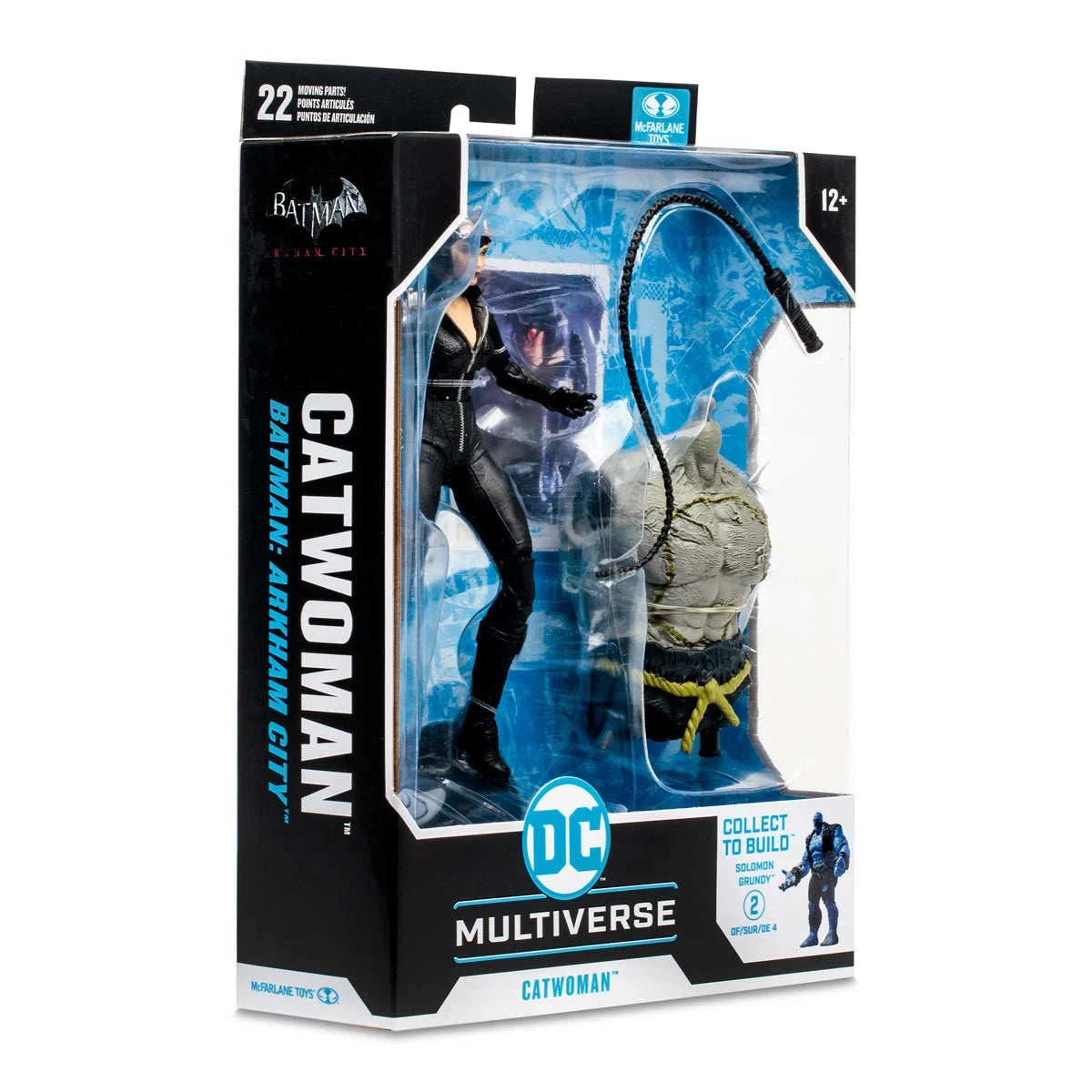 DC Multiverse Gaming Arkham City Catwoman 7-In. Figure Build-A Wave
