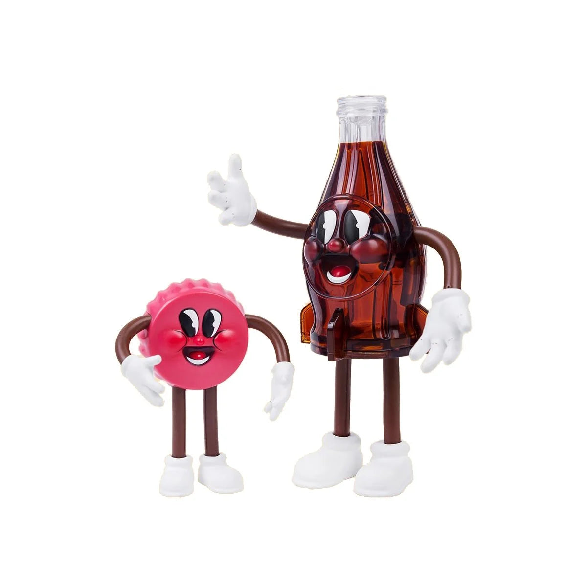 Fallout Bottle and Cappy Bendable Figures