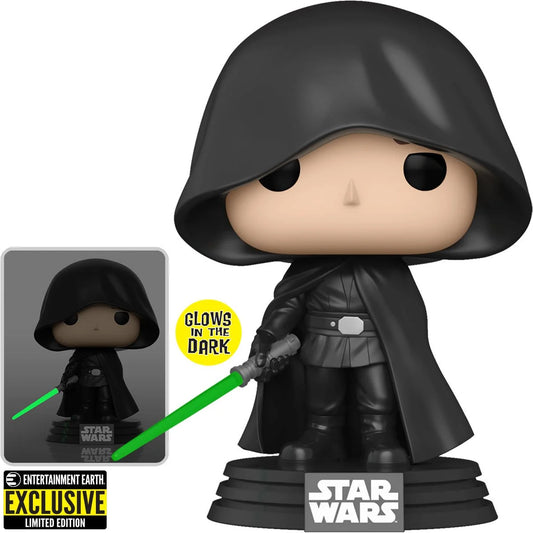 Funko Pop! Star Wars The Mandalorian Luke GITD Vinyl - EE Excl.