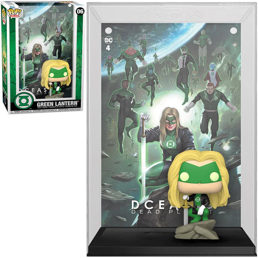 Funko Pop! Comic Cover DCeased Dead Planet Green Lantern Figure with Case