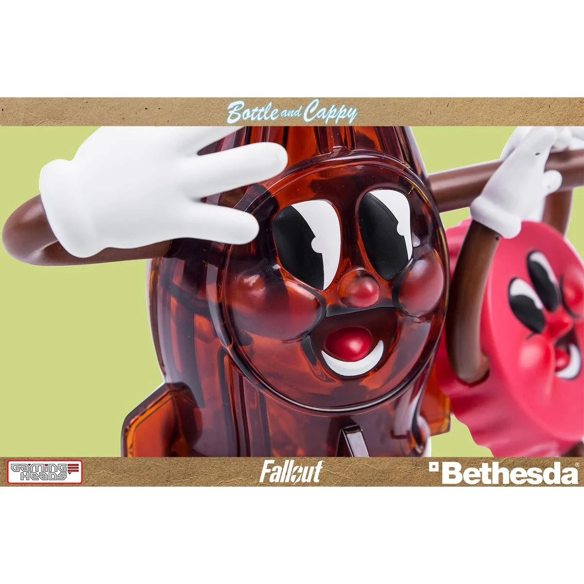 Fallout Bottle and Cappy Bendable Figures
