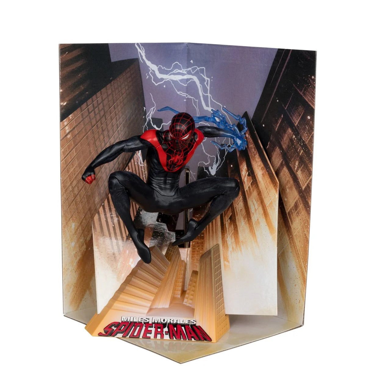 Marvel Spider-Man Miles Morales: Spider-Man #1 1:10 Scale Posed Figure with Scene