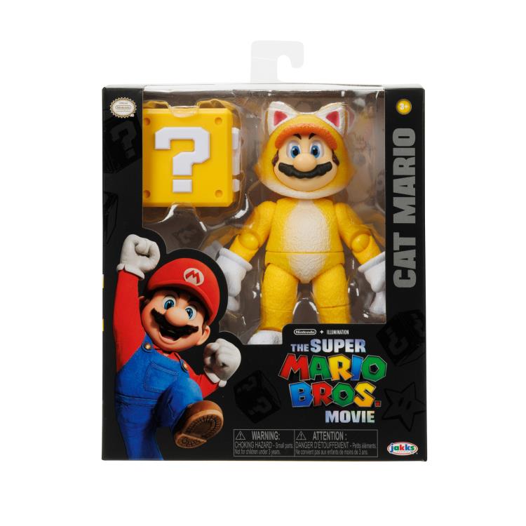 Nintendo The Super Mario Bros. Movie Cat Mario Figure