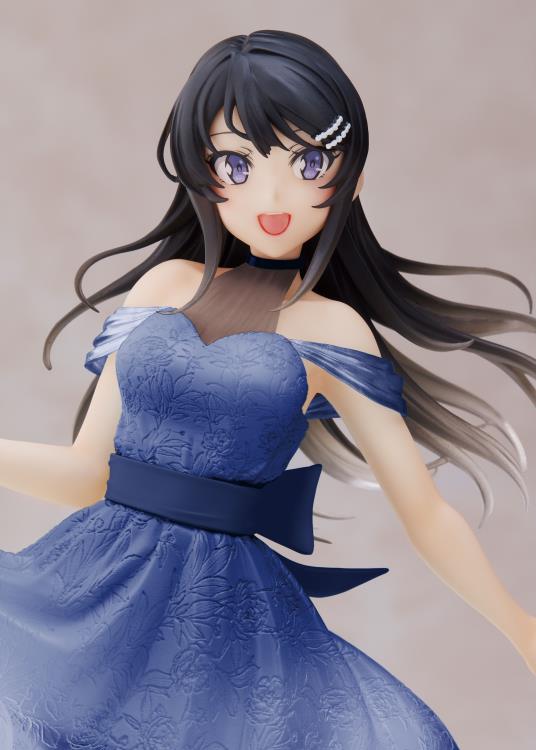 Rascal Does Not Dream of Bunny Girl Senpai Mai Sakurajima (Clear Dress Ver.) Coreful Figure (Renewal Edition)