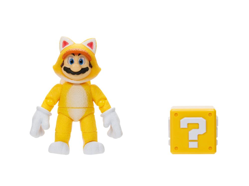 Nintendo The Super Mario Bros. Movie Cat Mario Figure