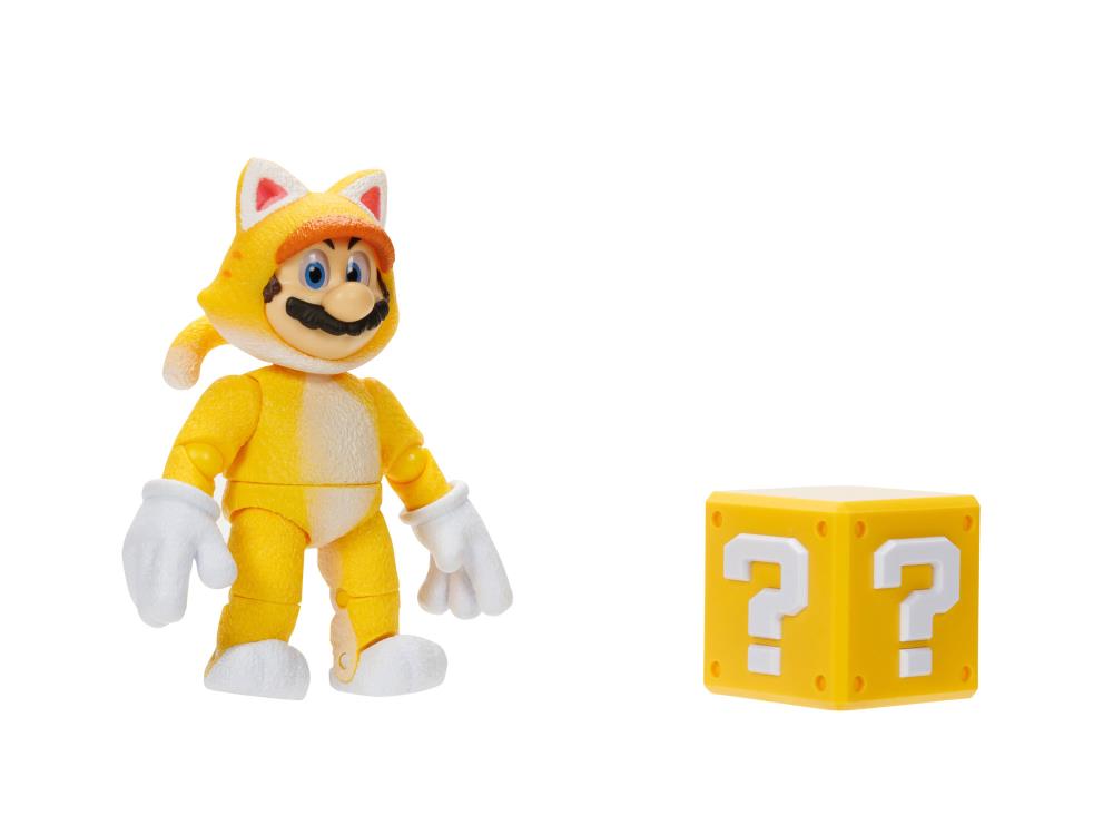 Nintendo The Super Mario Bros. Movie Cat Mario Figure