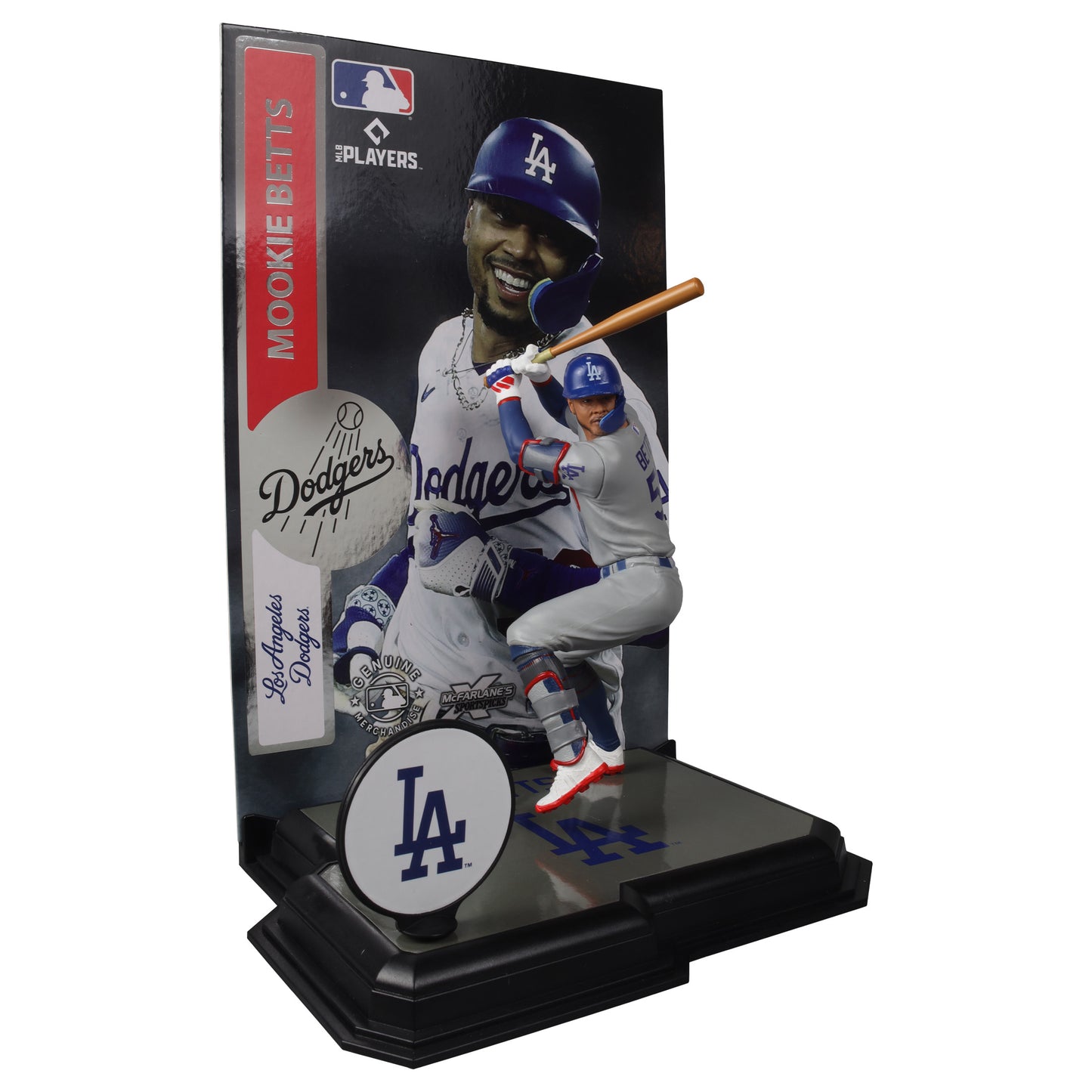 McFarlane Sports Picks Mookie Betts Los Angeles Dodgers MLB Players Platinum Edition Figure