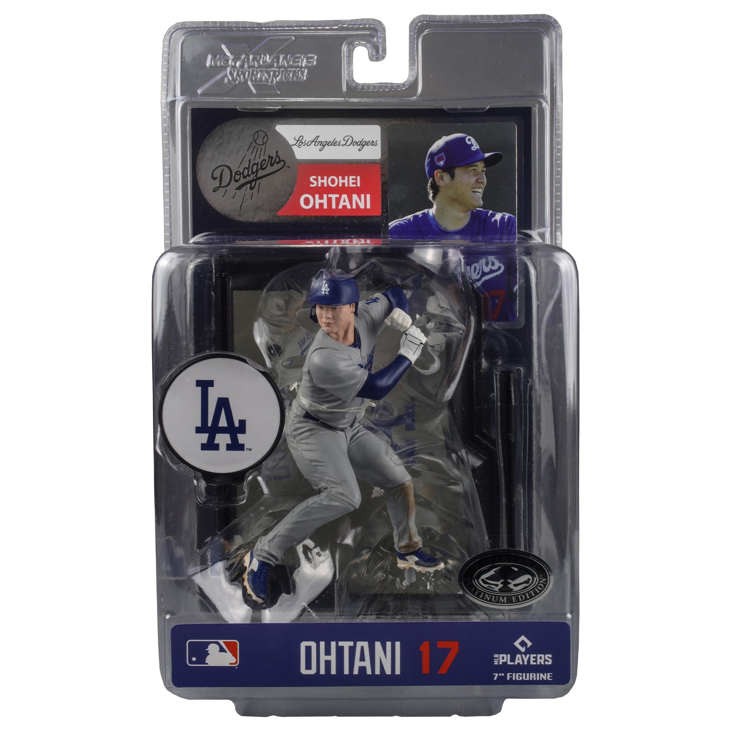 McFarlane Sports Picks Shohei Ohtani Los Angeles Dodgers MLB Players Platinum Edition Figure