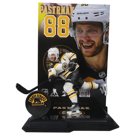 McFarlane’s SportsPicks NHL Legacy Series Figure #7- David Pastrnak (Boston Bruins) 2023-24 (Platinum Edition Chase Variant)