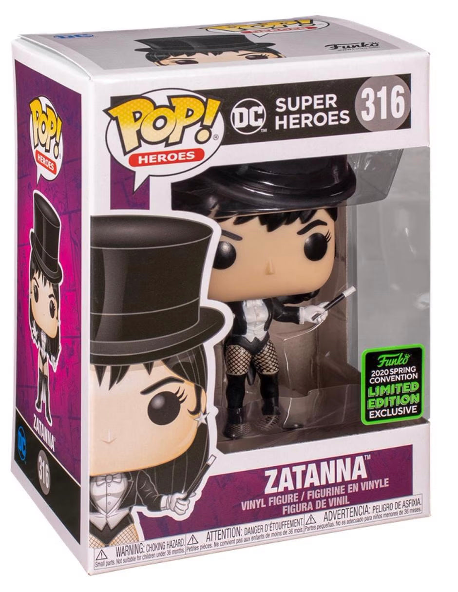 Funko Pop! DC Super Heroes Zatanna #316