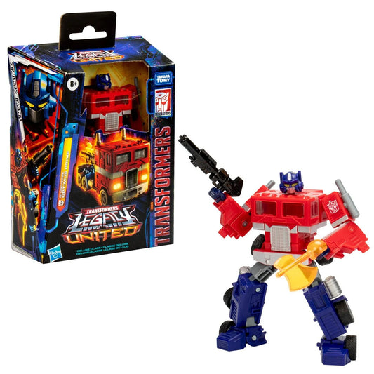 Transformers Legacy United Deluxe Class G1 Universe Optimus Prime Figure