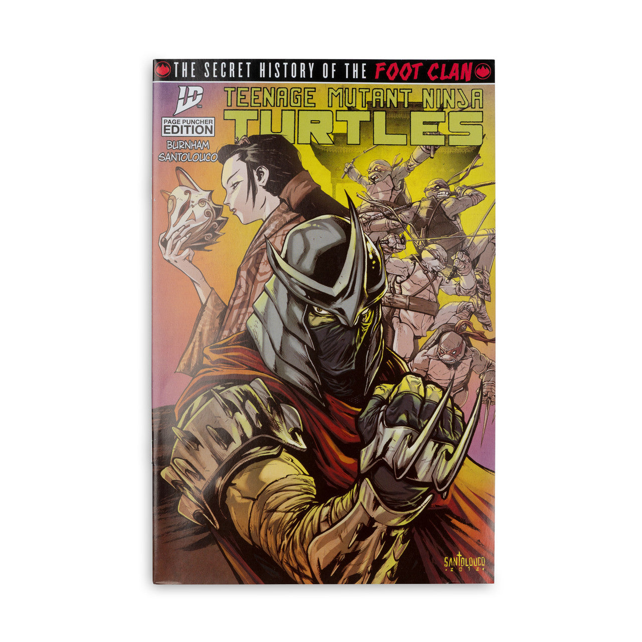 Teenage Mutant Ninja Turtles Foot Soldier Page Punchers 5" Figure w/Comic