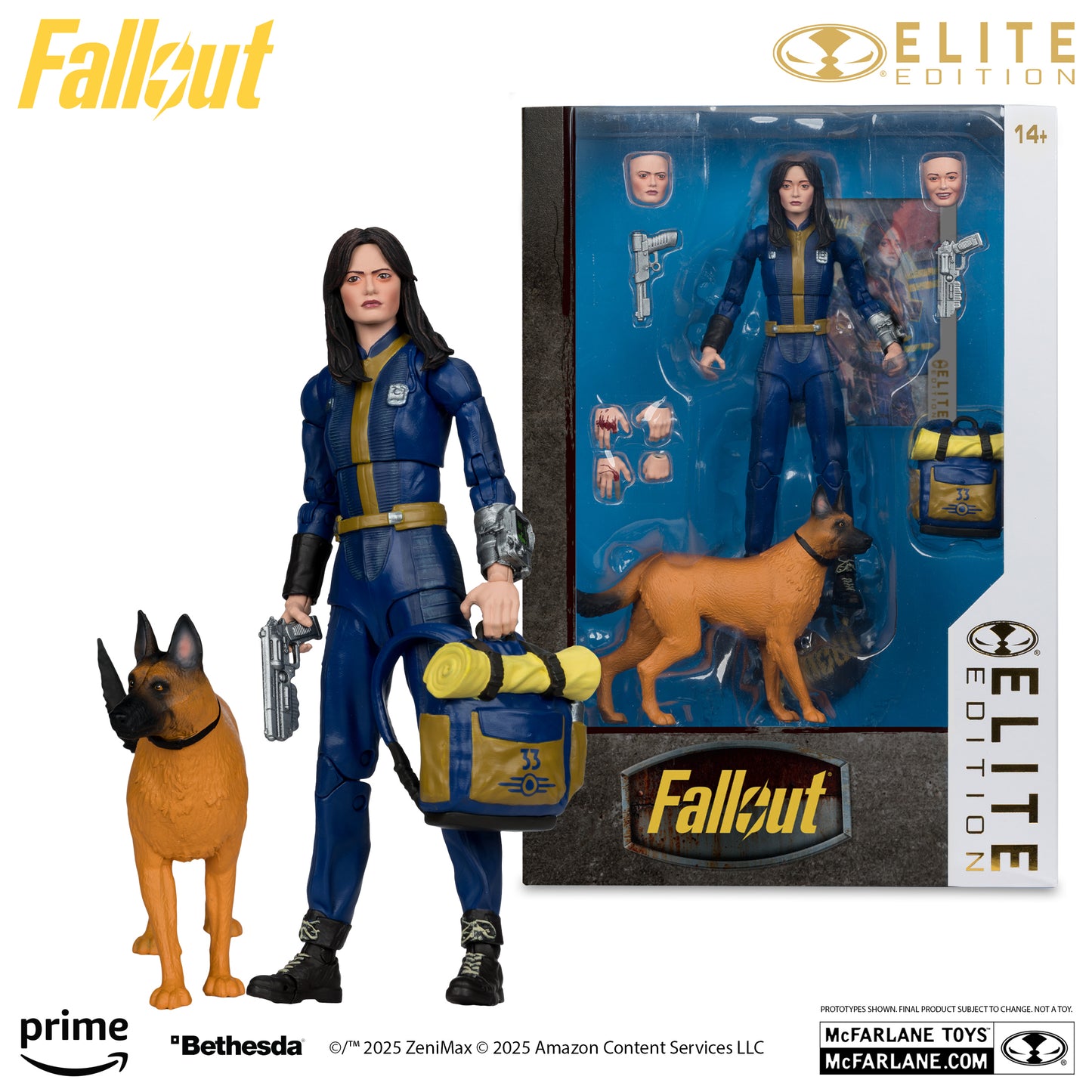 Fallout Lucy 7in Deluxe Action Figure McFarlane Elite Edition
