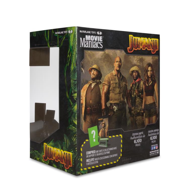 Jumanji: The Next Level Movie Maniacs Professor Sheldon Oberon 6" Limited Edition Figure (damaged box)