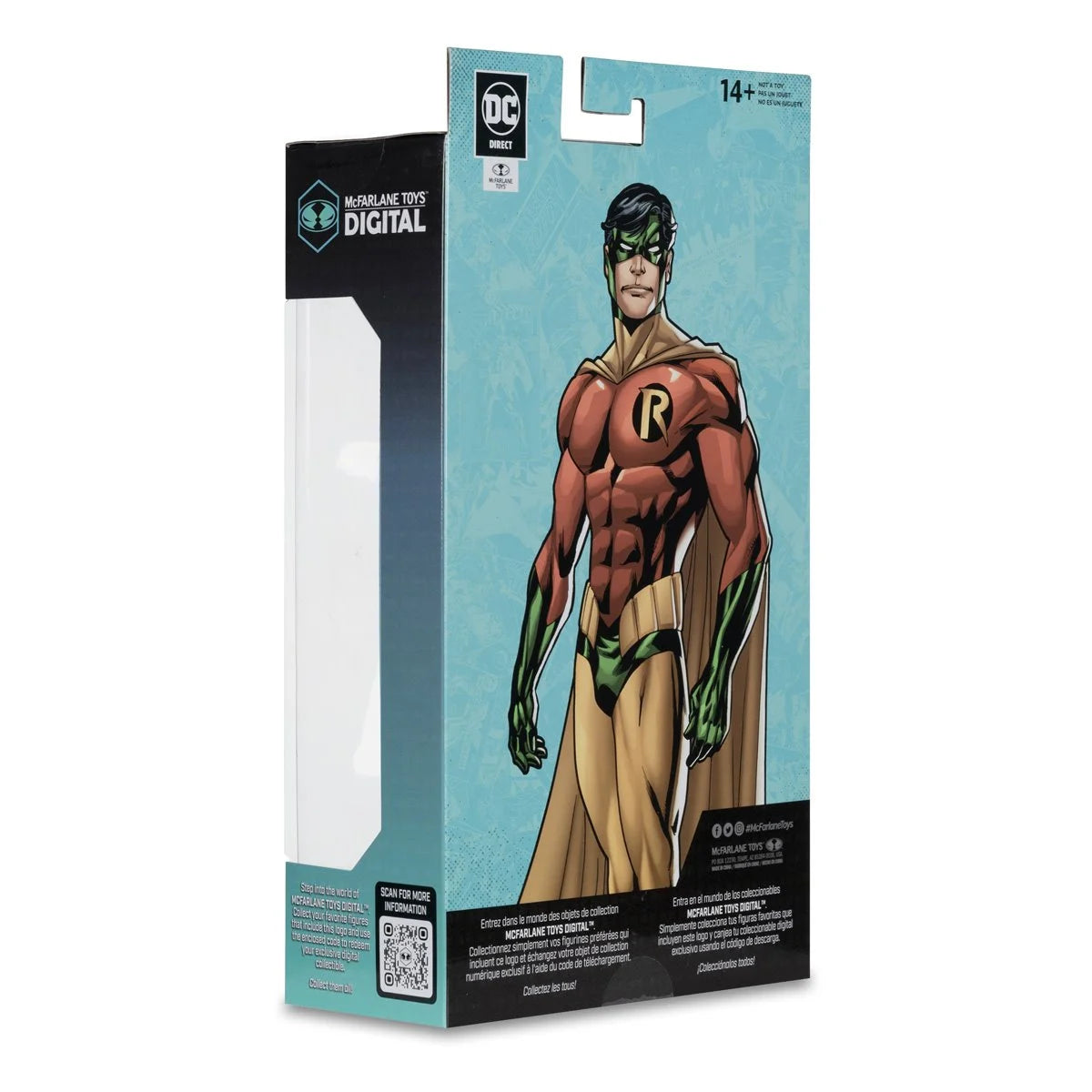 DC Direct Robin Earth-2 Crisis on Infinite Earths 7-Inch Scale Action Figure with McFarlane Toys Digital Collectible