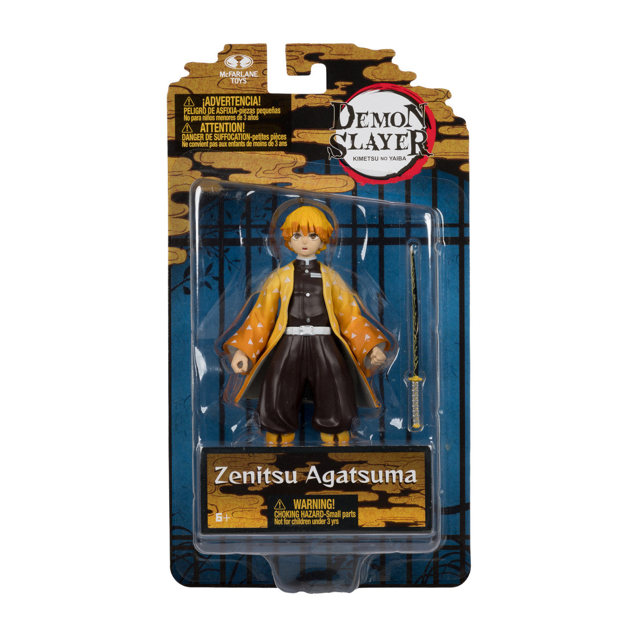 Demon Slayer Zenitsu Agatsuma Season 2 5-Inch Scale Action Figure