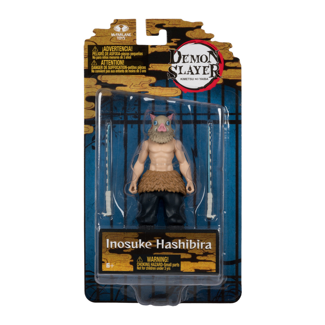 Demon Slayer Wave 4 Inosuke Hashibira Season 2 5-Inch Scale Action Figure