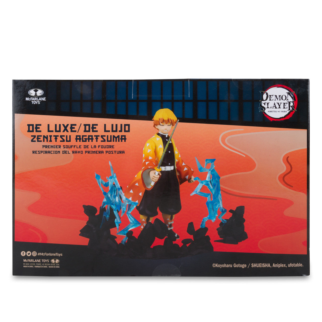 Demon Slayer Zenitsu Agatsuma Thunder Breathing First Form Deluxe 5" Figure