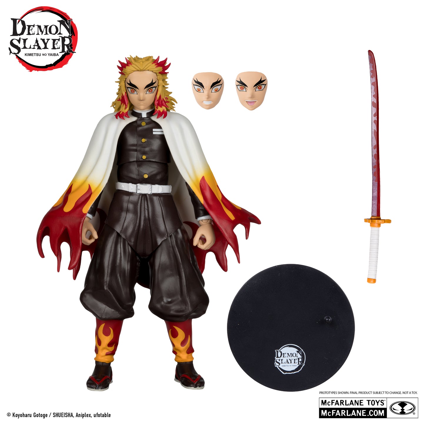 Demon Slayer Kyojuro Rengoku 7" Figure Platinum