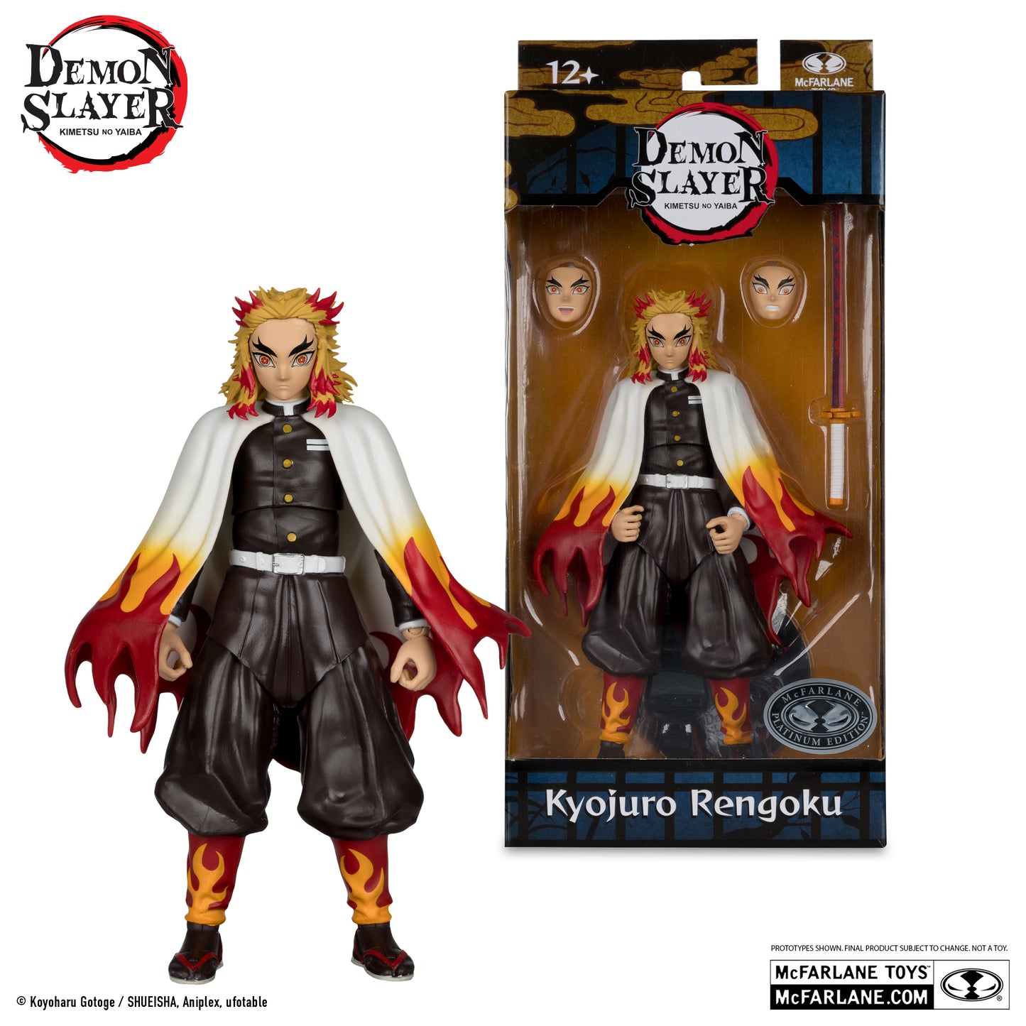 Demon Slayer Kyojuro Rengoku 7" Figure Platinum