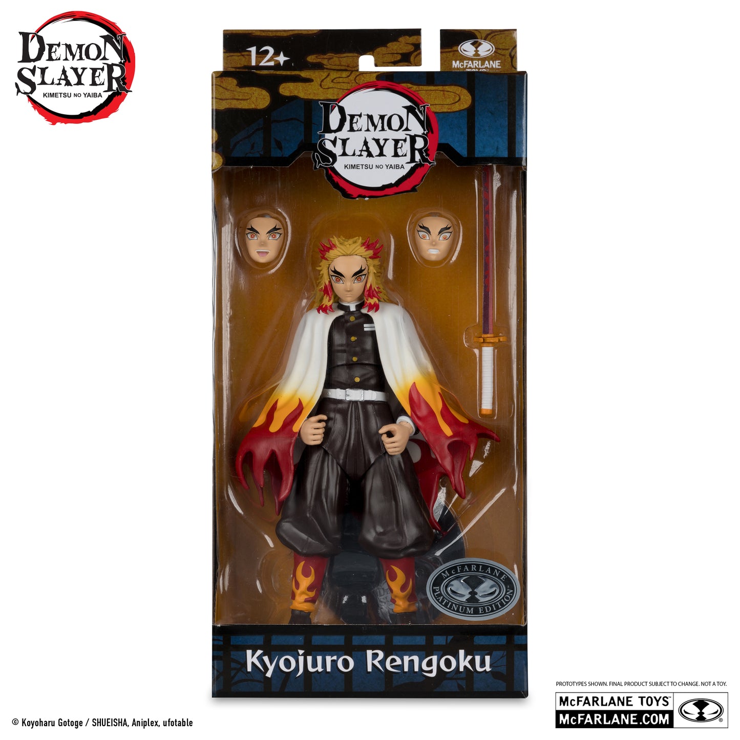 Demon Slayer Kyojuro Rengoku 7" Figure Platinum