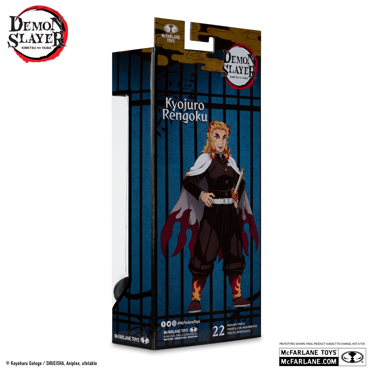 Demon Slayer Kyojuro Rengoku 7" Figure Platinum